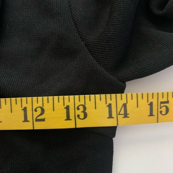 THAT'S SO FETCH Bodycon Turtle‎ Neck Open Back LBD Long Sleeve Dress NWT - Picture 12 of 13